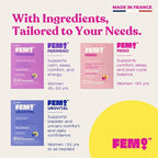 FEM Meno Menopause Supplements for Women - Non-Hormonal Menopause Relief for Hot Flashes & Night Sweats - Hormone Balance Support for Sleep, Mood & Energy - 30 Capsules