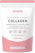 Multi-Type Collagen Powder (Watermelon) – Types I, II, III, V & X for Skin, Hair, Nail & Joint Support – Multi Collagen Supplement With Biotin, Vitamin C & Hyaluronic Acid – Grass-Fed, Non-GMO