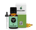 Earth N Pure Vitamin E Oil Therapeutic Grade for Skin, Hair and Nails with Glass Dropper 15 ml