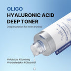 THE LAB by BLANC DOUX Oligo Hyaluronic Acid Hydrating Toner 200ml– Hydrating Toner for Sensitive Skin, pH Balance, Korean Skin Care, Alcohol-Free, Vegan Formula, 6.76 fl. oz