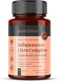 INFLAMMEASE Ultra Complete 1305mg – 90 Tablets (Turmeric Extract, Curcumin, Spirulina, Alpha Lipoic Acid, Resveratrol & Ginger Extract) – 3 Month Supply