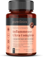 INFLAMMEASE Ultra Complete 1305mg – 90 Tablets (Turmeric Extract, Curcumin, Spirulina, Alpha Lipoic Acid, Resveratrol & Ginger Extract) – 3 Month Supply