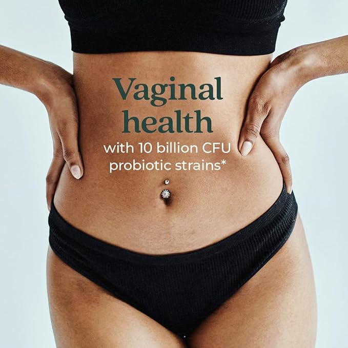 New Chapter Probiotics for Women - 60 ct (2 Month Supply), Women's Daily Probiotic with Prebiotics and Probiotics for Vaginal Health & Chaste Tree for Hormonal Support, 100% Vegetarian, Non-GMO