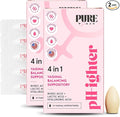 PURE WOMAN - pH-ighter Vaginal Boric Acid Suppositories for Women - Hyaluronic Acid - 4 in 1 Vaginal Suppositories for Discomfort, Dryness, Odor & pH Balance- Full Vaginal Health Care - 20ct