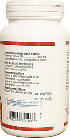 Nutridom Evening Primrose Oil Omega-6 & GLA 500mg 200Softgels