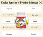 Nutridom Evening Primrose Oil Omega-6 & GLA 500mg 200Softgels
