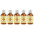 dève herbes Pure Chironji Oil (Buchanania latifolia) Cold Pressed (Pack of Five) 100ml X 5 (16.9 oz)