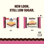 Rip Van Raspberry & Dark Chocolate Wafer Cookies - Healthy Snacks - Non GMO Keto Cookies - Keto Snacks - Low Carb, Low Sugar (1g), Low Calorie and Vegan Snack - 16 Count