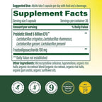 MegaFood Womens Probiotic + Prebiotic - Gluten-Free Prebiotics and Probiotics for Women, Supports Digestive Health & Regularity, Vaginal Probiotics for Healthy pH Levels, Vegetarian - 30 Capsules