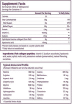 Bioavailable Liquid Marine Collagen Peptides Drink- Hyaluronic Acid & VIT C - Reduces Wrinkles - Thick Hair, Lashes, Brows, Nails - No Gluten, Dairy, Nut, Soy - Unflavored Sweet, 16.9 oz