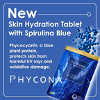 Earthrise PHYCONA - Skin Hydration Tablets with Spirulina Blue, 330mg Tablets (150 Count), Gluten Free, Keto Friendly, Non-GMO, 1-Month Supply