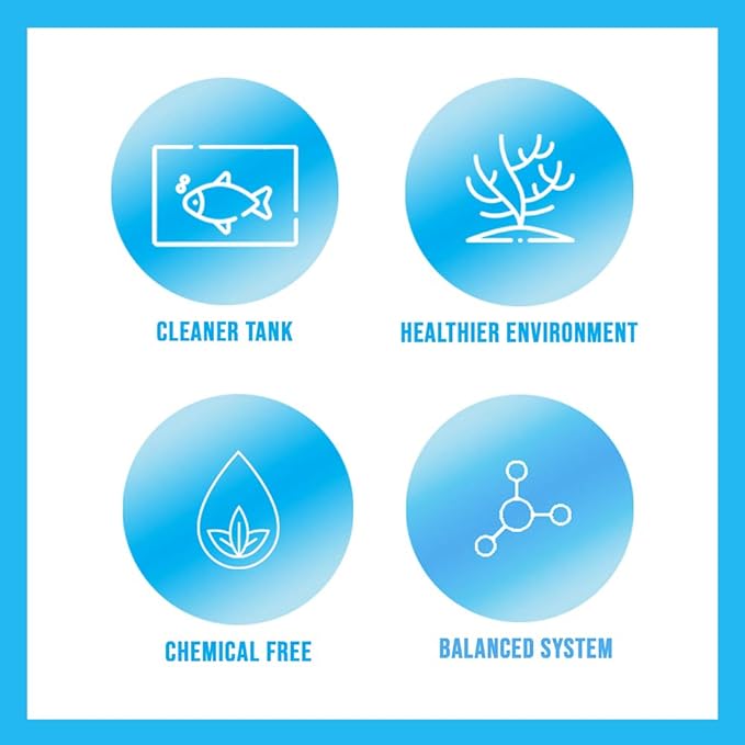 MICROBE-LIFT Special Blend Aquarium Treatment, Fish Tank Water Conditioner for Freshwater and Saltwater Tanks, Helps with Aquarium Algae Control and Odor, 4 Ounces (SBH04)