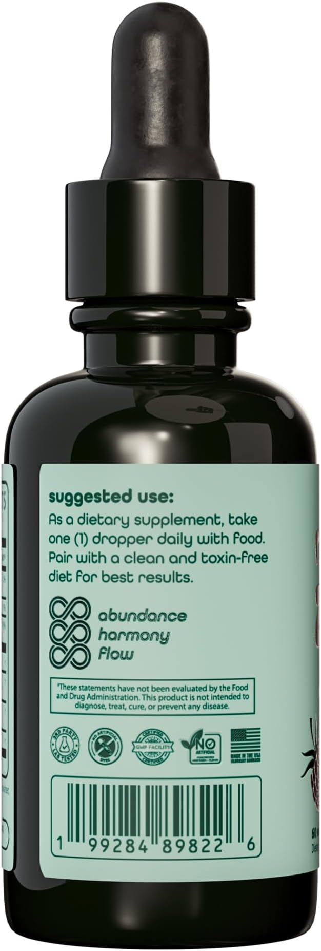 Zeolite Detox for Kids Liquid Drops, Gentle Full-Spectrum Cleanse & Immunity Support with Chlorella, Cilantro Leaf Extract, Milk Thistle, Zinc, Magnesium & Selenium, Mixed Berry Flavor, 60 Servings
