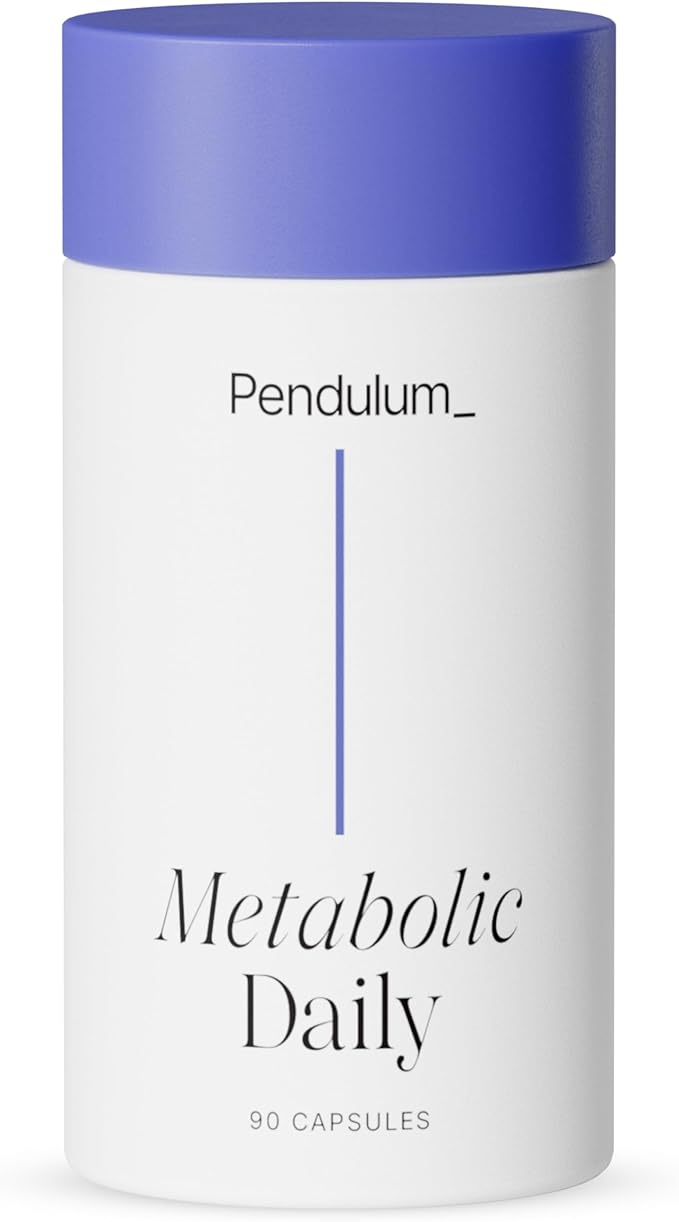 Pendulum Metabolic Daily - Multi-Strain Probiotic with Akkermansia muciniphila to Support Metabolism and Sustain Energy Levels - for Women and Men - 90 Capsules (1 Pack)