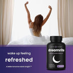 NutraChamps 10-in-1 Natural Sleep Aids for Adults - Melatonin, Lemon Balm 1000mg, Chamomile 400mg, Valerian Root 600mg, L Theanine, L Tryptophan, GABA, Magnesium Sleep Aid