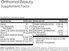 Orthomol Beauty, Women's Beauty Supplement, 7-Day Supply, Supports Hair, Skin, and Nail Health, Collagen Supplement with Coenzyme Q10