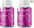 Hyland's Organic Elderberry Plus Gummies, Organic Black Elderberry with ZINC and Vitamin C, Immune Support Supplement for Adults, 60 Vegan Gummies (30 Days) (Pack of 2)