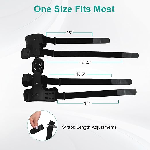 OA Unloader Knee Brace, Support for Arthritis Pain, Osteoarthritis, Cartilage Defect Repair, Avascular Necrosis, Bone on Bone Knee Joint Pain and Degeneration Medial Inside (Right Leg)