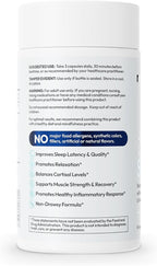 Zenful Sleep 6-in-1 Natural Sleep Aid for Adults Without Melatonin | Deep Sleep Supplement with Ashwagandha KSM-66® and Venetron® | Supports Cortisol Balance & Mood | 90 Capsules