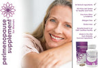 VH Nutrition Perimenopause Supplement for Women | Hot Flash, Mood, and Menstruation Cycle Support | 100% Herbal Formula: Black Cohosh, Vitex, & Shatavari. No Additives, or Fillers