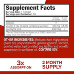 Qunol Ultra CoQ10 100mg 3X Better Absorption Patented Water and Fat Soluble Natural Supplement Form Coenzyme Q10 Antioxidant for Heart Health Packs Softgels, 120 Count