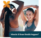 Pattern Wellness Magnesium Complex – Supports Muscle, Bone & Relaxation Health – with Zinc & Vitamin D – Daily Support Formula – 60 Vegan Capsules