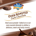 Blue Diamond Almonds Dark Chocolate Cocoa Dusted Snack Nuts, 100 Calorie Packs, (Pack of 1, 32 Count Toal)