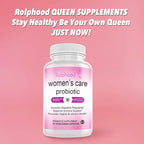 Vaginal Probiotic for Women's pH Balance Health,with Prebiotics &Lactobacillus Probiotic Blend,Boost Immune,Digestive,Gut,Promote Healthy Vaginal Odor & Vaginal Flora,60 Capsules[1-Month Supply]