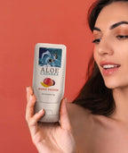Aloe Cadabra Flavored Personal Lubricant and Vaginal Moisturizer, Organic Edible Aloe Lube for Men, Women and Couples, Non-Staining, pH Balanced, Toy Compatible (Mango Passion, 2.5 Ounces, 2 Pack)