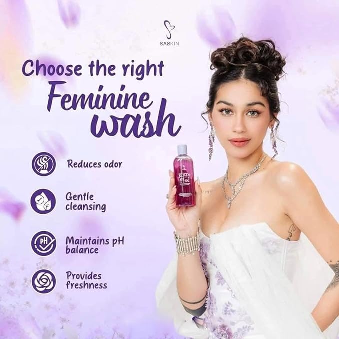 Saskin KIFFY FIED Gentle Intimate Wash with Cooling Effect - 150ml