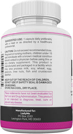 DIM Complex 150mg Hormonal Support Menopause Relief Supplement for Hot Flashes & Hormonal Acne Relief Bioperine, Broccoli & Calcium Estrogen Metabolism Balancing Pills for Women 60 Capsules by LadyMe