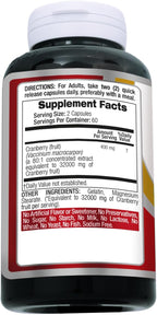 FITO MEDIC'S Lab Cranberry Supplement, 250 Softgels, Cranberry Extract Formula