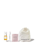 Antevorta Feminine Care - The Discovery Kit - Hydrating Cleansing Gel (30ml), Intimate Pocket Spray (17ml) & Flushable Intimate Wipes (5 Pack) - pH-Balanced Female Control Travel Set