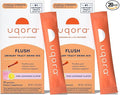 Uqora Flush - Urinary Tract* with D-Mannose, Vitamin C, Vitamin B6, Potassium, Magnesium & Calcium - Gluten-Free & Vegan - Pink Lemonade Flavor - 20 Packets (2 Pack)