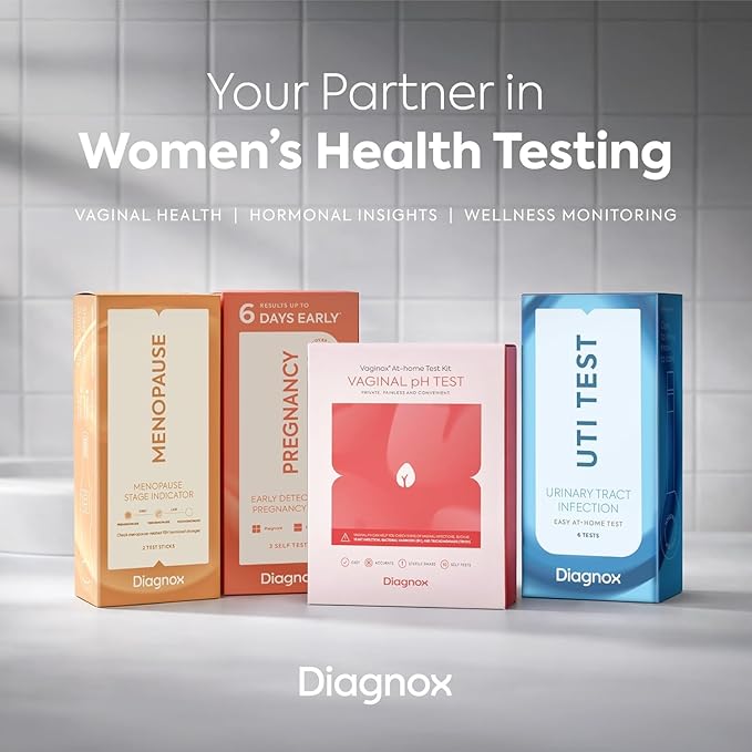 Vaginal pH Test Kit - Yeast Infection Test & BV Test Strips for Women - Clinical Grade, Accurate and Quick Results in 30 Seconds - 10 Self Tests