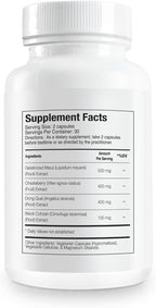 50+ Balance Premium Supplement, PMS Relief. Female Balance During PMS or Menopause. Mood Support & Relief. 60 Capsules (2-Pack)