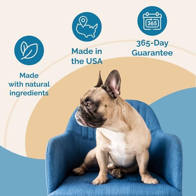 PranaPets Lignans & Melatonin Blend Naturally Aids in Relieving Symptoms of Cushing's Disease in Dogs | Helps Promote Healthy Adrenal Balance & Overall Well-Being | 1 MG Melatonin, 10 MG Lignans