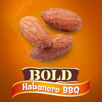 Blue Diamond Almonds Habanero BBQ Flavored Snack Nuts, 25 Oz Resealable Bag (Pack of 2)