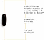 Integrative Therapeutics Iron Complex - Wellness & Energy Support with Vitamins C & B12* - Includes Folate - Gluten-Free & Dairy-Free - 90 Softgels (45 Servings)