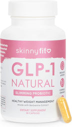 SkinnyFit - GLP-1 Natural Probiotic Supplement (30 Servings) - Weight & Fitness Goals - Cravings, Appetite & Digestion - Berberine & Probiotics - Non GMO, Gluten Free & Dairy Free - Beauty & Body Care