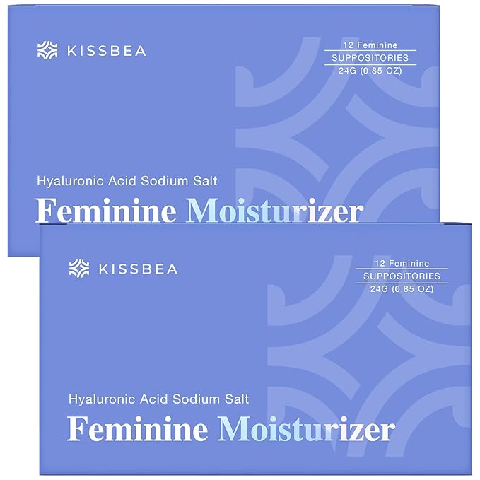 Hyaluronic Acid Single-Use Units for Feminine Moisturizer - Gentle Intimate Hydration with Sodium Hyaluronate – Nourishing & Comforting Formula for Daily Feminine Care, 2 Pack