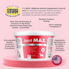 TS Joint Supplement Vet Formulated Pain & Inflammation Relief Treats Hip Dysplasia & Arthritis, Glucosamine, Chondroitin, Turmeric, MSM, HA, Creatine, Omega 3 EPA + DHA.120 Soft Chews