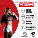 MuscleMeds Carnivor Protein Hydration RTD, Ready to Drink, Lactose Free, Sugar Free, 30g Isolate Protein, Halal Certified, Berry Blast, 16.9 Fl Oz (Pack of 12)