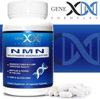 Genex Formulas NMN Supplement 250mg (3 Pack) - 99% Pure Shelf Stabilized Capsules for Increasing NAD Levels, DNA Repair, & Healthy Aging, GMP Certified, 90 Day Supply