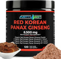 Purity’s Best Red Korean Panax Ginseng – 8500 mg Equivalent per Serving – 5% Ginsenosides – Herbal Supplement – 120 Veggie Capsules