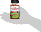 aSquared Nutrition Apple Cider Vinegar Gummies - 1500mg Per Serving - with The Mother - 90 ACV Gummies w/Vitamin B6 & B12, Folic Acid - Vegan Gummy Supplement Alternative to Capsules Pills & Drink