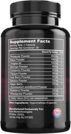 SweetBody Vitamins - Eliminates Body Odor and Reduces Sweating by Promoting a Balanced pH Level in The Body (1 Bottle - 30 Capsules)