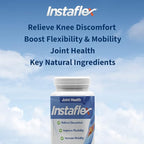 Instaflex Joint Support Supplement for Men and Women - Glucosamine, MSM, White Willow, Turmeric, Ginger, Cayenne, Hyaluronic Acid - 42 Capsules
