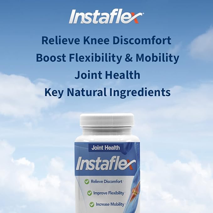 Instaflex Joint Support Supplement for Men and Women - Glucosamine, MSM, White Willow, Turmeric, Ginger, Cayenne, Hyaluronic Acid - 42 Capsules