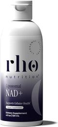Rho Nutrition Liposomal NAD+ – Liquid Supplement Designed to Help Support Absorption – Active Form of NAD+ Helps Support Normal Cellular Health, Healthy Aging, Energy Metabolism and Overall Vitality